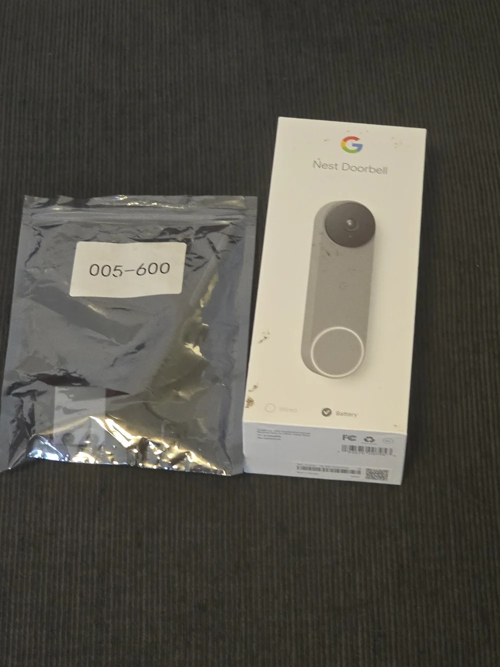 Google Nest Doorbell Ring Camera Defective Used Past Warranty